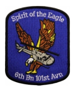 Army 6th Battalion 101st Aviation Regiment Patch