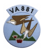 Navy Attack squadron VA-881 Patch