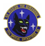 Air Force 17th Special Operations Squadron (No Mission Too Demanding) Patch