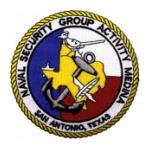 Naval Security Group Activity Medina San Antonio, Texas Patch