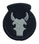 34th Infantry Division Patch Foliage Green (With Hook Fastener)