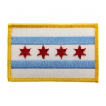 Chicago Flag Patch