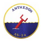 USS Anthedon AS-24 Ship Patch