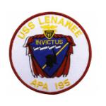 USS Lewanee APA-195 Ship Patch