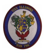 USS Illinois SSN-786 Patch