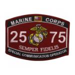 USMC MOS 2575 Special Communication Operator Patch
