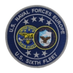 Naval Forces Europe Sixth Fleet Patch