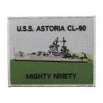 USS Astoria CL-90 Ship Patch