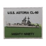 USS Astoria CL-90 Ship Patch