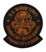 USMC Combat Diver School Panama City, Florida Patch