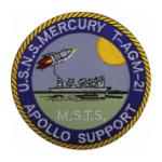 USNS Mercury T-AGM 21 Ship Patch