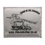 USS Philadelphia CL-41 Ship Patch