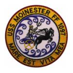 USS Moinester FF-1097 Ship Patch