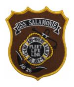 USS Salamonie AO-26 Ship Patch