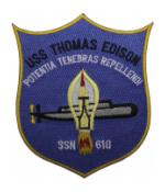 USS Thomas Edison SSN-610 Patch