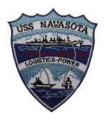 USS Navasota AO-106 Ship Patch