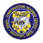 Naval Construction Training Centert Gulfport, MS Patch