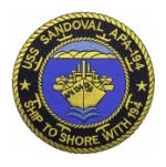 USS Sandoval APA-194 Ship Patch