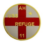 USS Refuge AH-11 Ship Patch