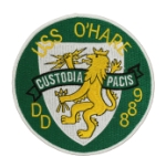 USS O'Hare DD-889 Ship Patch