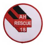 USS Rescue AH-18 Ship Patch