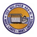 USS Muliphen AKA-61 Ship Patch