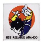 USS Reliable AMc-100 Ship Patch