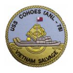 USS Cohoes ANL-78 Ship Patch