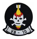Navy Bombing Squadron VB-10 Patch
