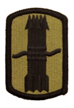 197th Fires Brigade Scorpion / OCP Patch With Hook Fastener