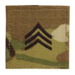 Army Scorpion Sergeant E-5 Rank with Velcro Backing