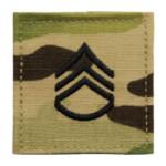 Army Scorpion Staff Sergeant E-6 Rank with Velcro Backing