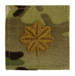 Army Scorpion Major Rank with Velcro Backing