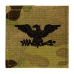 Army Scorpion Colonel Rank with Velcro Backing