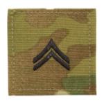 Army Scorpion Corporal E-4 Rank Sew-On