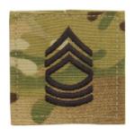 Army Scorpion Master Sergeant E-8 Rank Sew-On