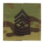 Army Scorpion Sergeant Major E-9 Rank Sew-On