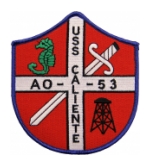 USS Caliente AO-53 Ship Patch