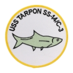 USS Tarpon SS-14 / C-3 Submarine Patch