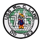 USS William C. Lawe DD-763 Ship Patch