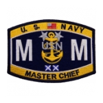 USN RATE MM Master Chief Machinist Mate Patch