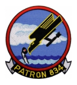 Navy Patrol Squadron VP-834 Patch