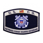 USCG Retired Coast Guard Veteran Patch