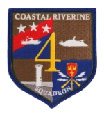 Navy Coastal Riverine Squadron 4 Patch