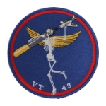 Navy Torpedo Bombing Squadron VT-43 Patch