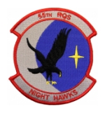 Air Force 55th Rescue Squadron (Night Hawks) Patch