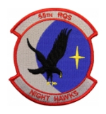 Air Force 55th Rescue Squadron (Night Hawks) Patch