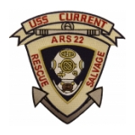 USS Current ARS-22 Ship Patch