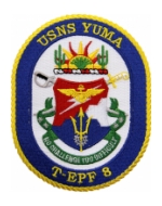 USNS Yuma T-EPF 8 Ship Patch