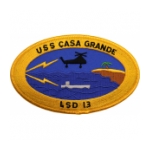 USS Casa Grande LSD-13 Ship Patch